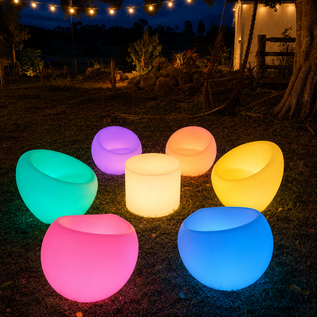 LED Furniture Hire